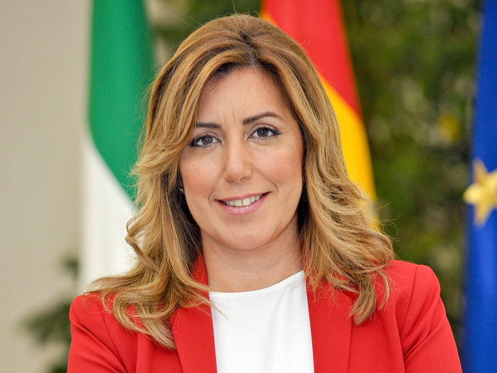 Susana D�az interviene este lunes en un acto de campa�a en Almu��car  